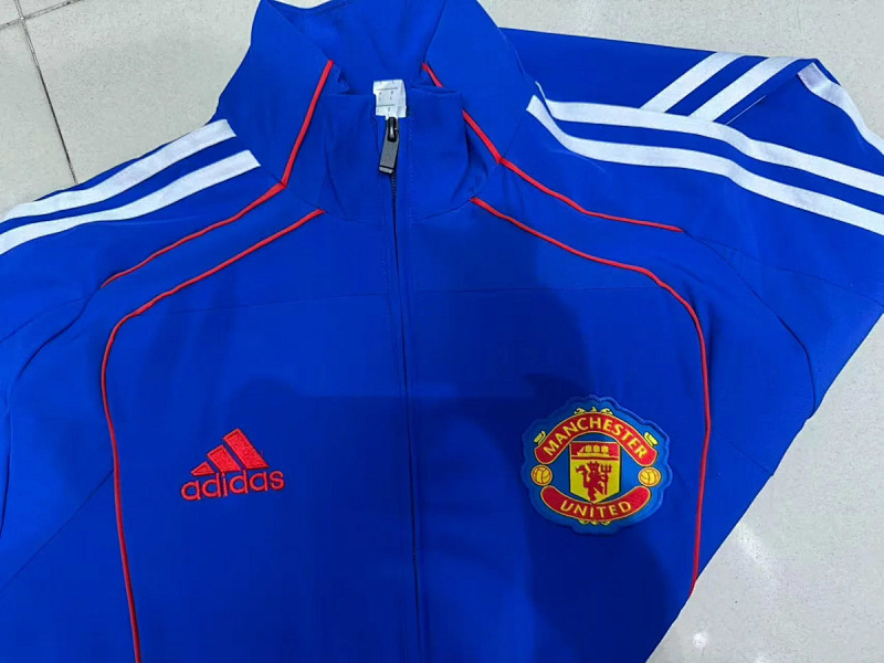 Manchester United Manchester United UBP Blue Track Jacket 4
