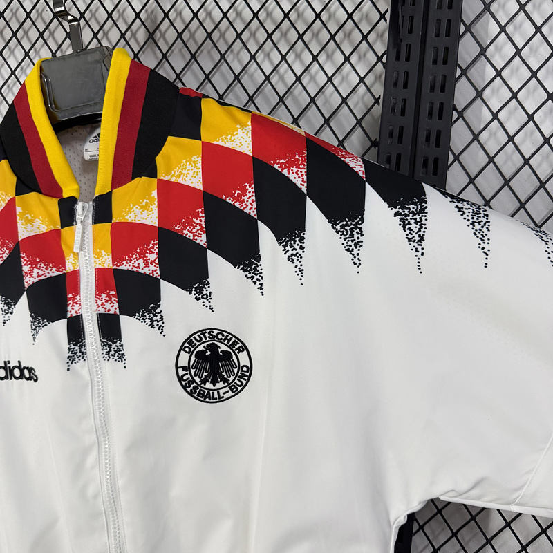 Germania Germany White Retro Track Jacket 5