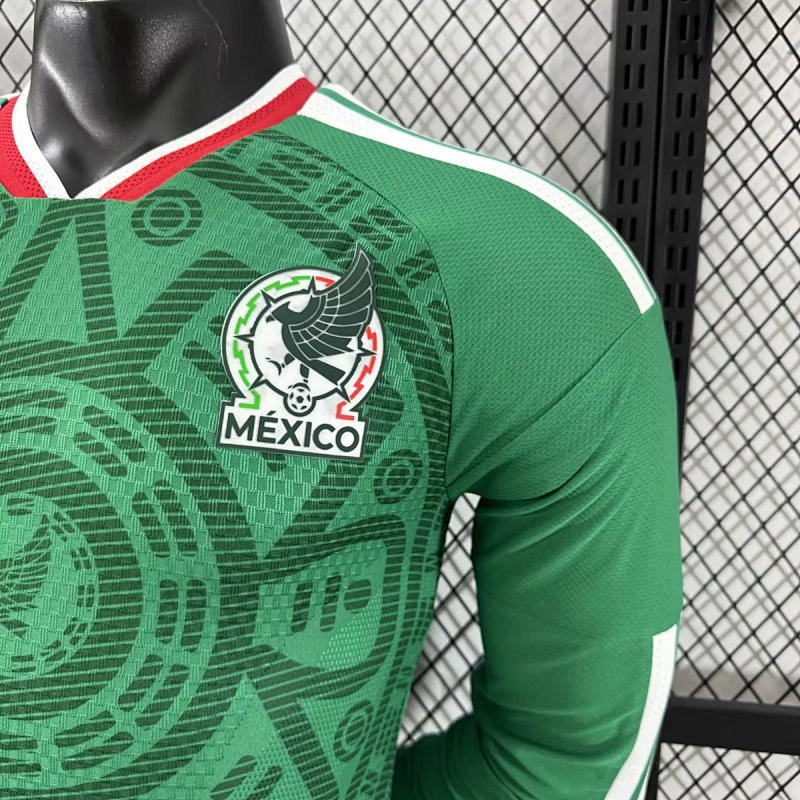 Messico Mexico Home Long Sleeve Player 7