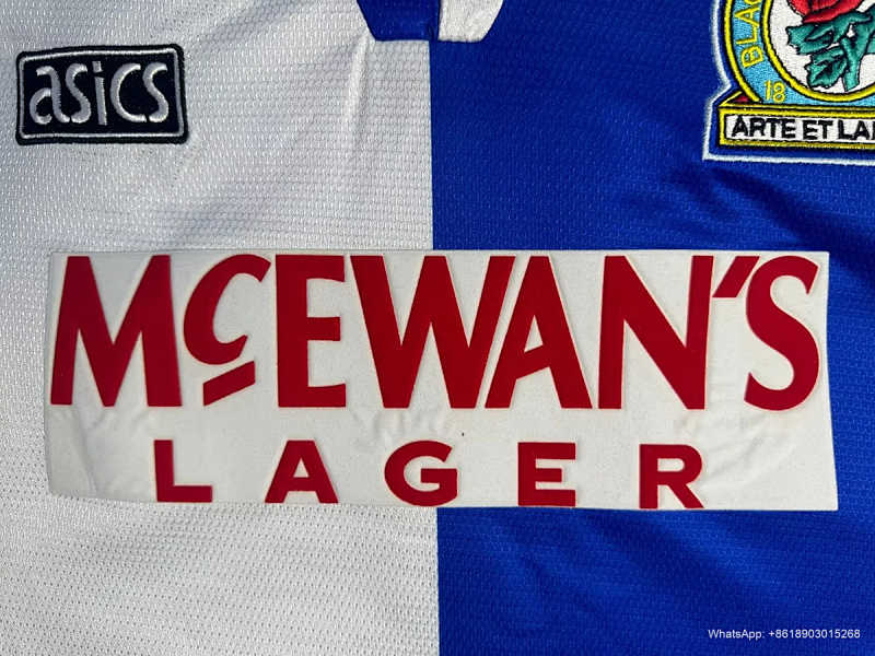 Blackburn Rovers 94/95 Blackburn Rovers Home Long Sleeve Retro 3