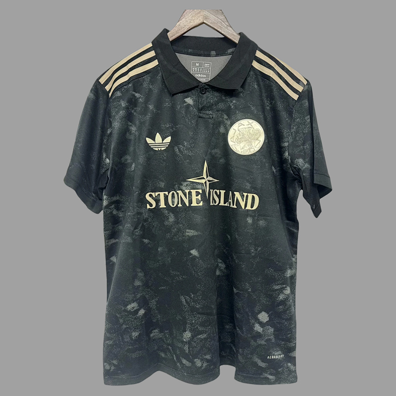 Ajax 24/25 Ajax x Stone Island Version Black