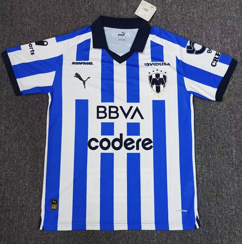 Messico 24 Monterrey Home Jersey 12