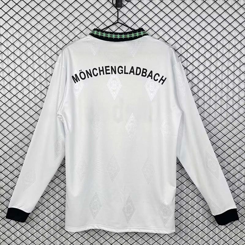 Monchengladbach Long 95/96 Monchengladbach Home Long Sleeve Retro 4