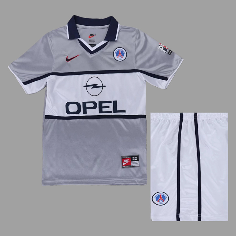 PSG 00/01 PSG Away Kids Retro Size 16-28