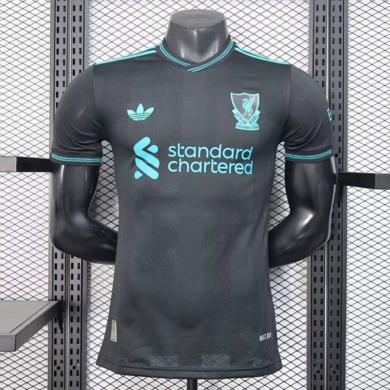 Liverpool 25/26 Liverpool Special Black Green Long Sleeve Player