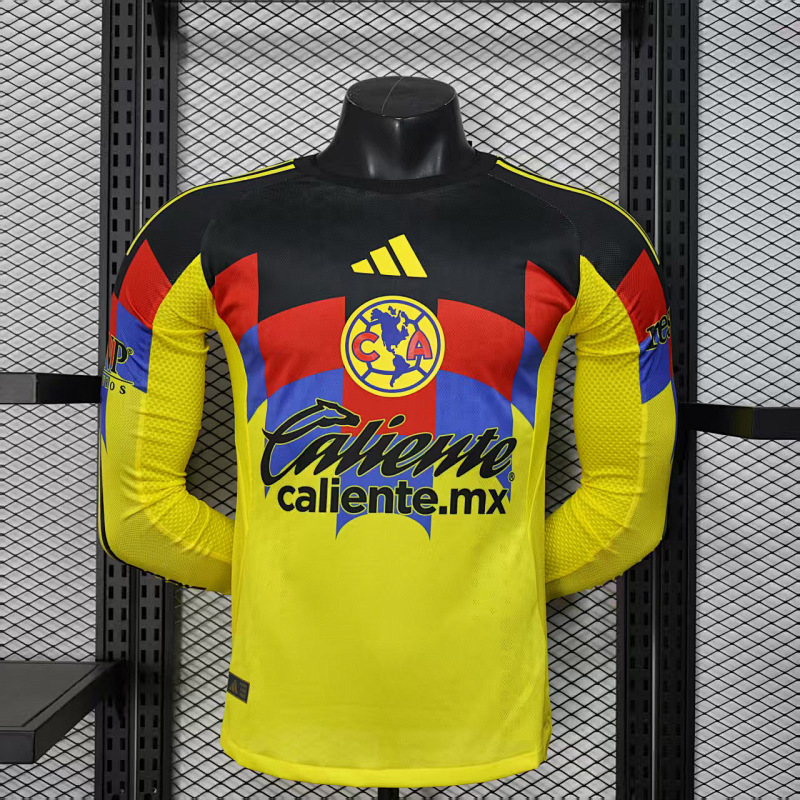 Messico 25/26 Club America Home Long Sleeve Player 2