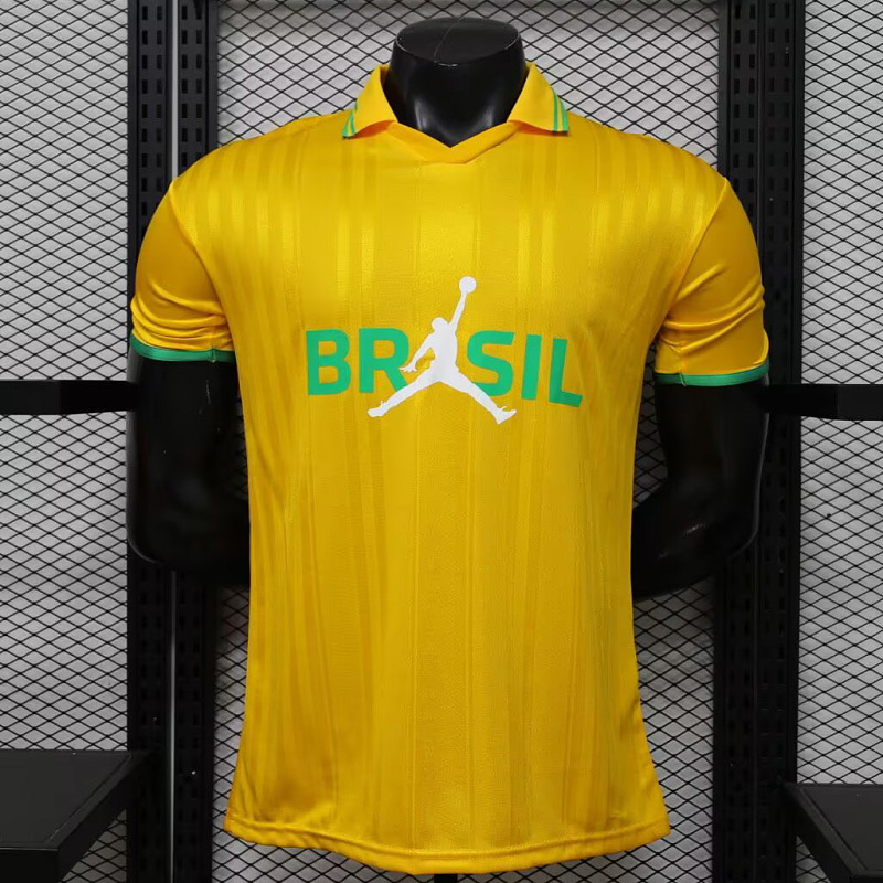 Brasile Brazil Player Varsity Maize Yellow Polo