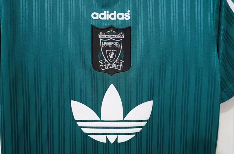Liverpool 95/96 Liverpool Green Polyester T-Shirt 3