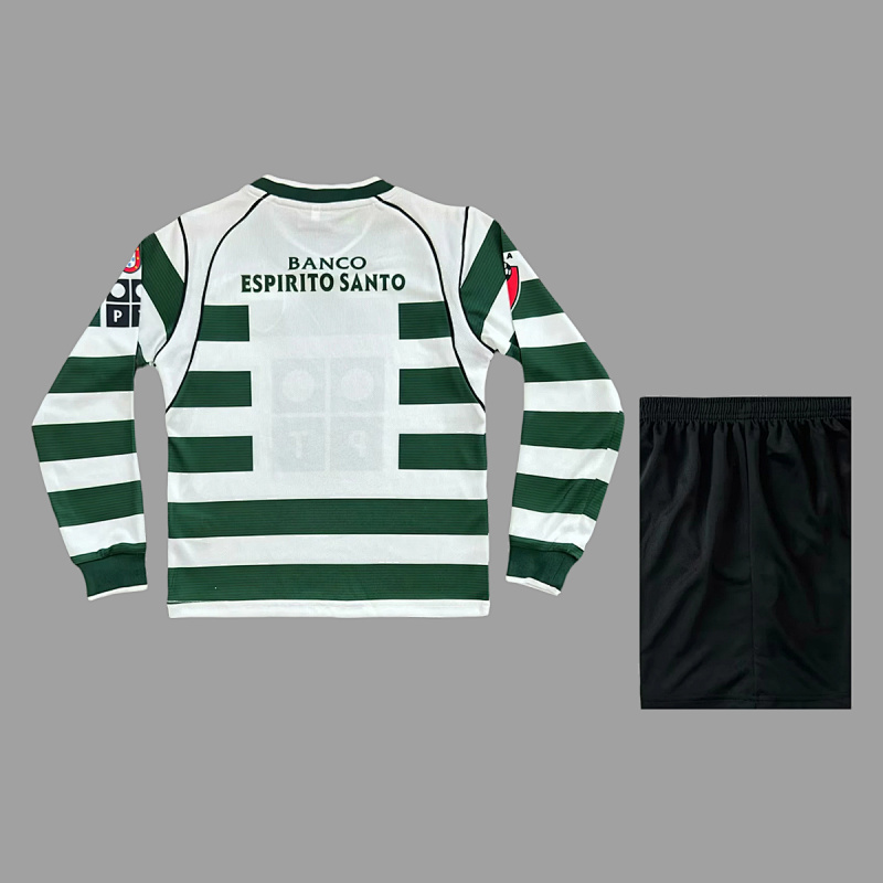 Lisbon Long 02/03 Lisbon Home Long Sleeve Kids Retro Size 16-28 5