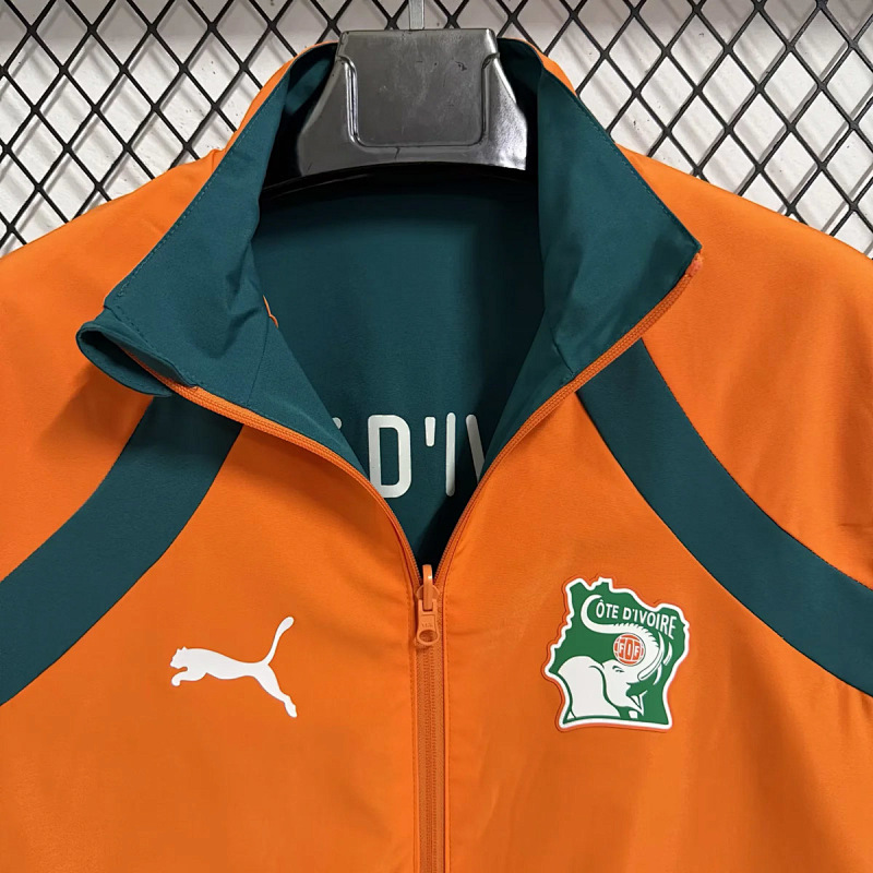 Nazionale Ivory Coast Pre-Match Reversible Woven Jacket 5