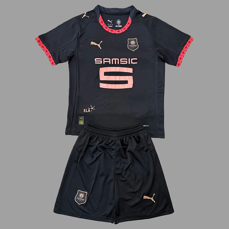 Rennes 25/26 Stade Rennais Third Kids Size 16-28