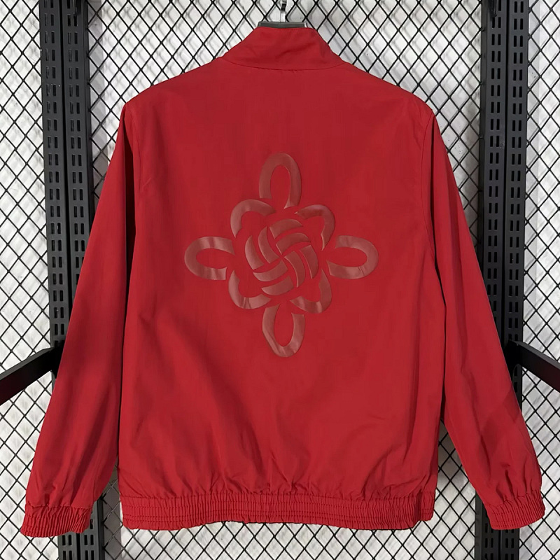 Manchester United Manchester United Cultural Story Reversible Red Black Jacket 6