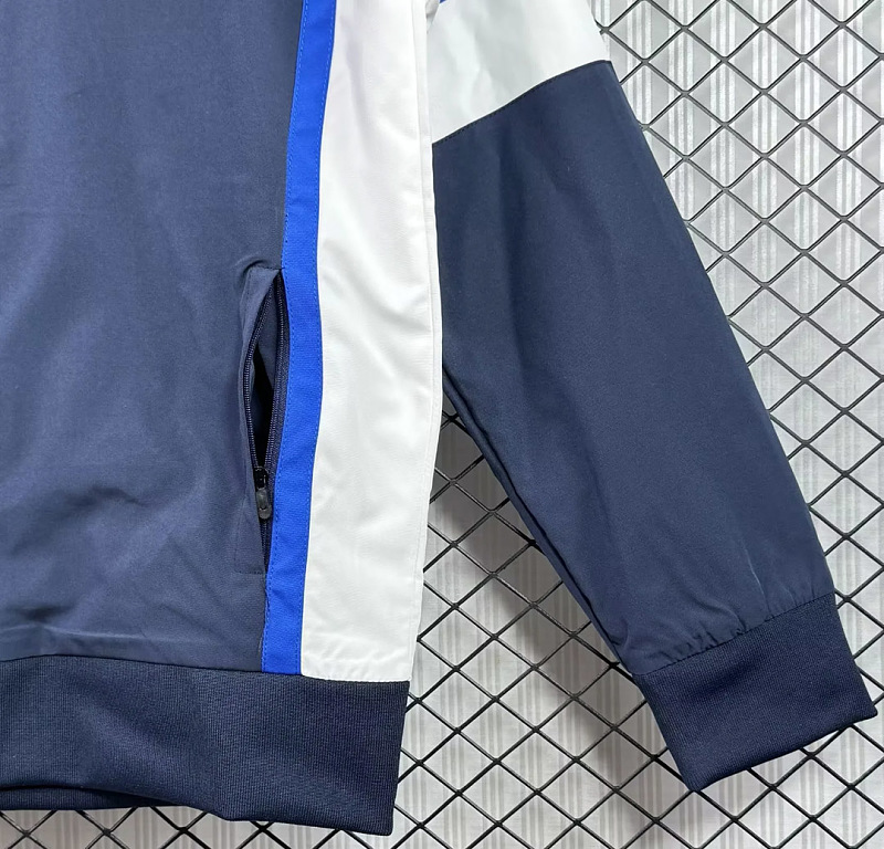 Real Madrid 91/92 Real Madrid Blue Windbreaker 2