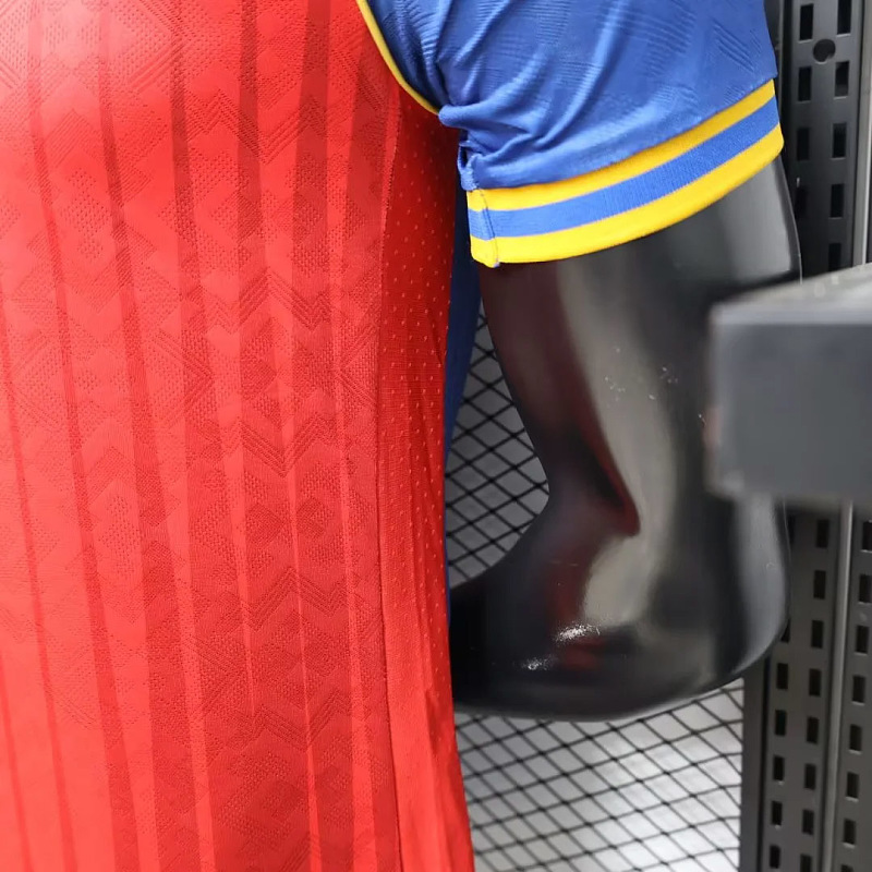 Barcelona 25/26 Barcelona Player Retro Red Blue 7