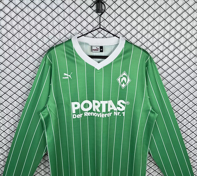 Werder Bremen 87/89 Werder Bremen Away Long Sleeve Retro 2