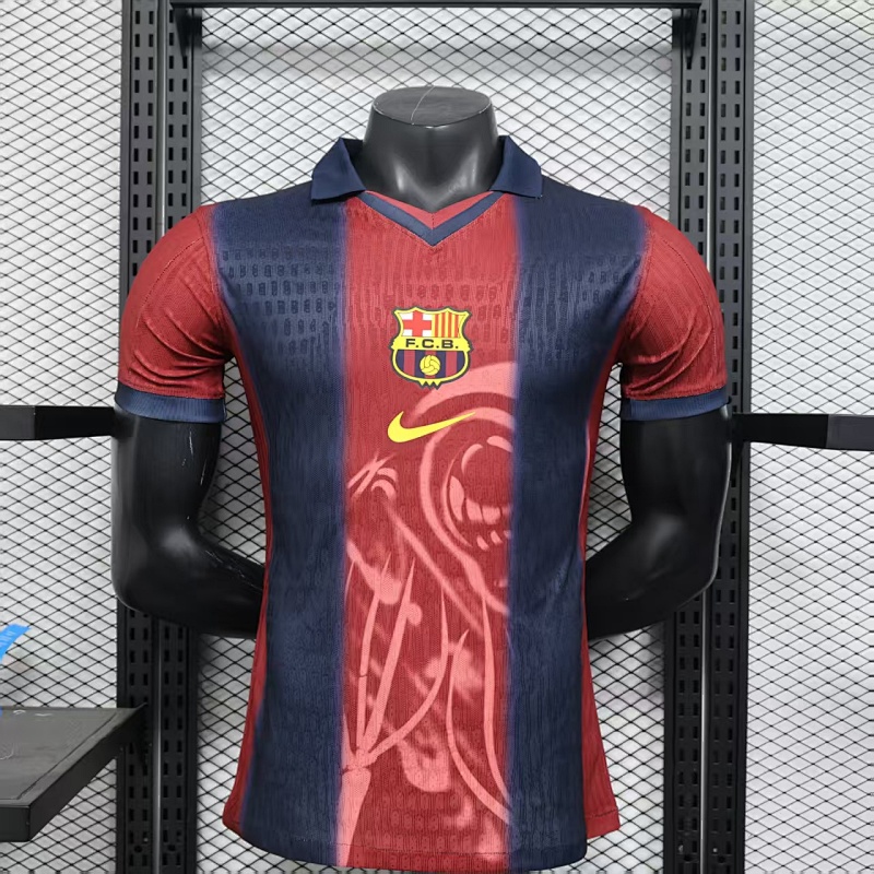 Barcelona 00/01 Barcelona Home Travis Scott Player Remark 2