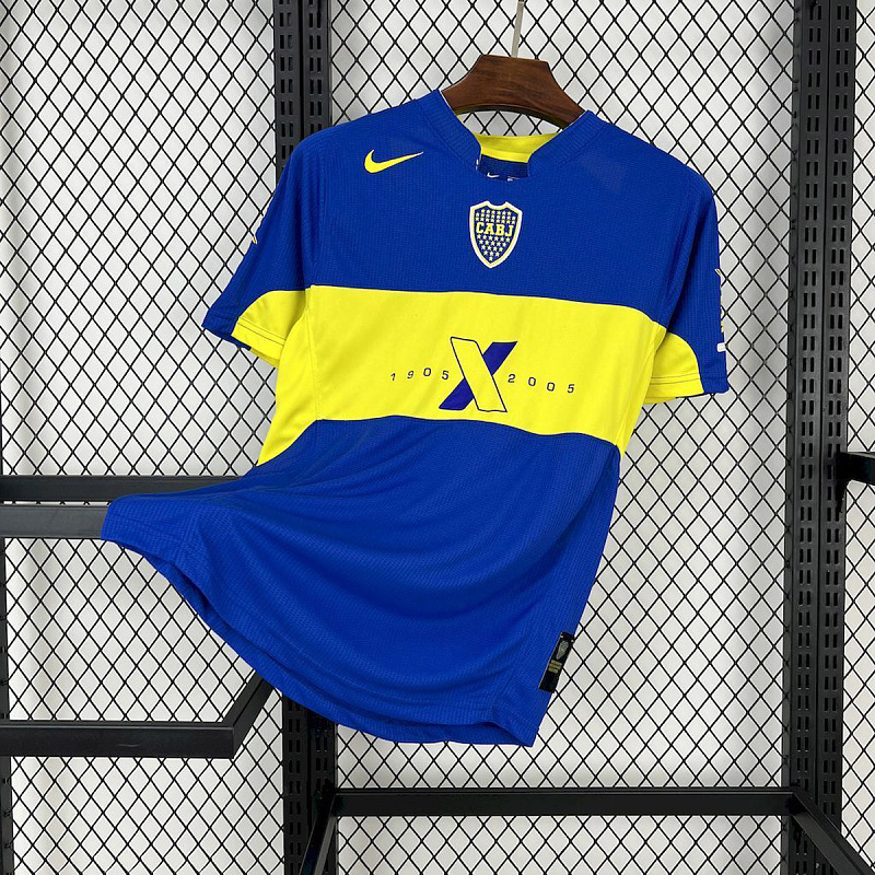 Boca Juniors Boca Juniors 100th Anniversary Retro Jersey
