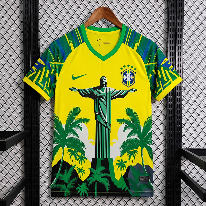 Brasile Brazil JESUS Yellow Green