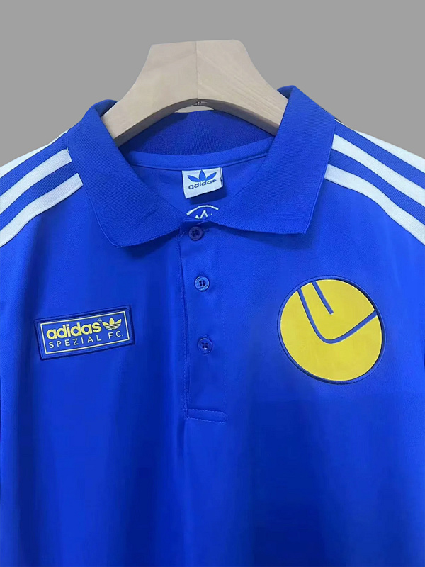 Leeds United 24/25 Leeds United Blue Long Sleeve Retro 3