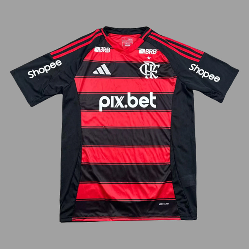 Flamengo Flamengo Home With Sponsor