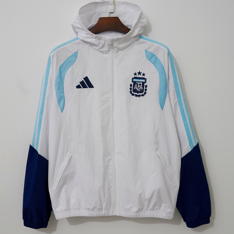 Argentina Argentina White Windbreaker