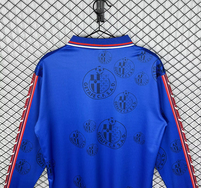 Getafe Long 98/99 Getafe Home Long Sleeve Retro 3