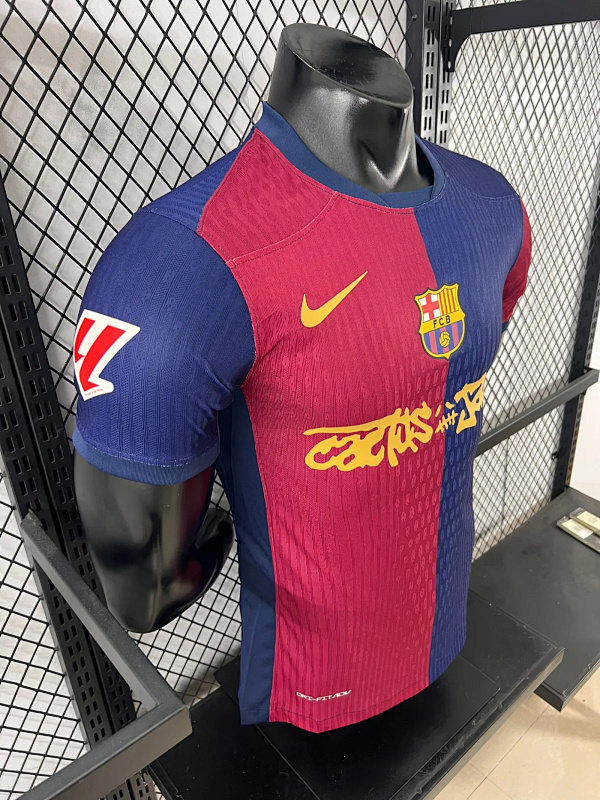 Barcelona 24/25 Barcelona Home Travis Scott Player Edition 3