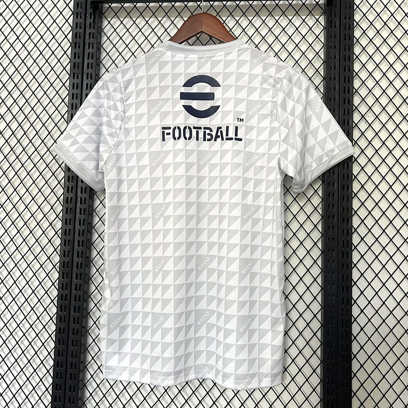 Inter 26/27 Inter Milan Away Pre-Match White Jersey 7