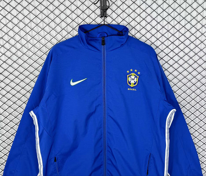 Brasile Brazil Blue Track Jacket 2