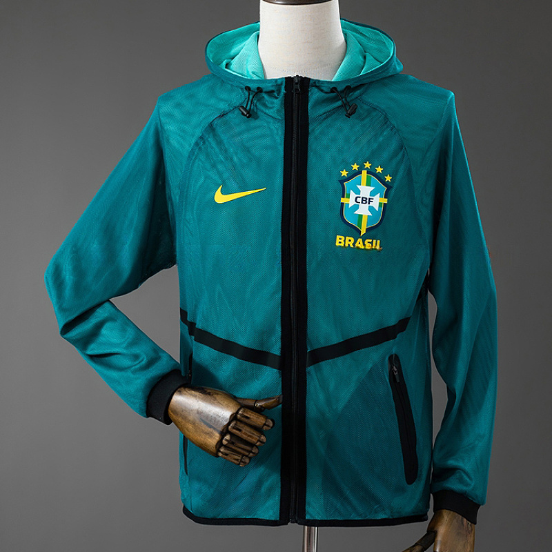 Brasile Brazil Green Anthem Jacket