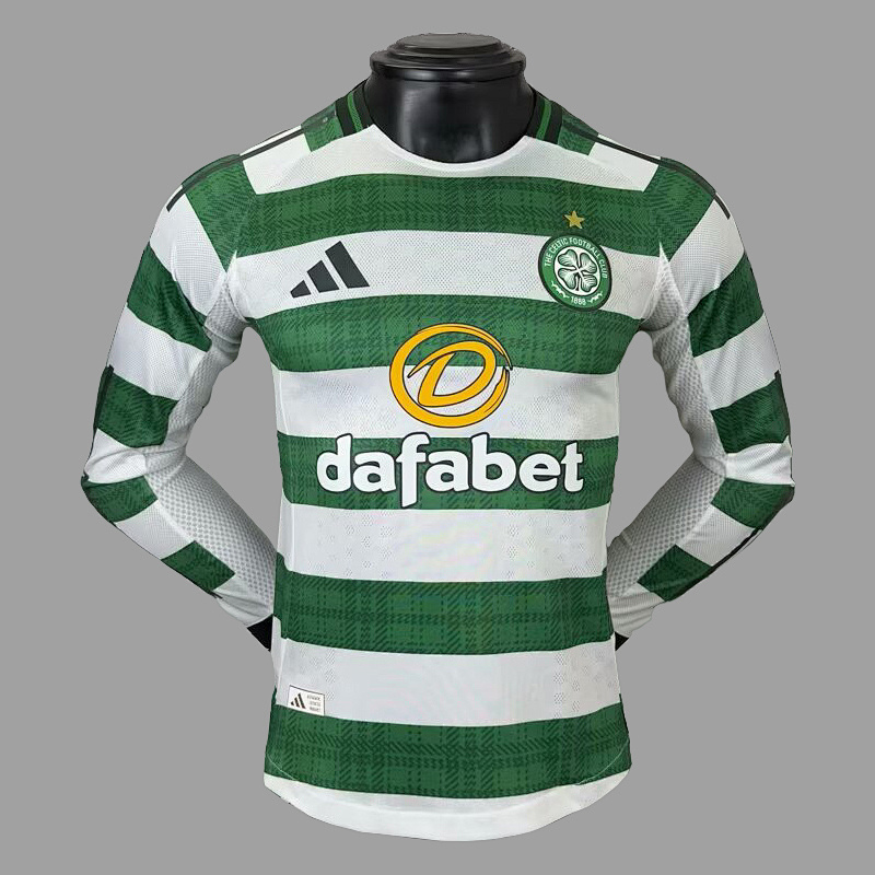 Celtic Long 25/26 Celtic Home Long Sleeve Player