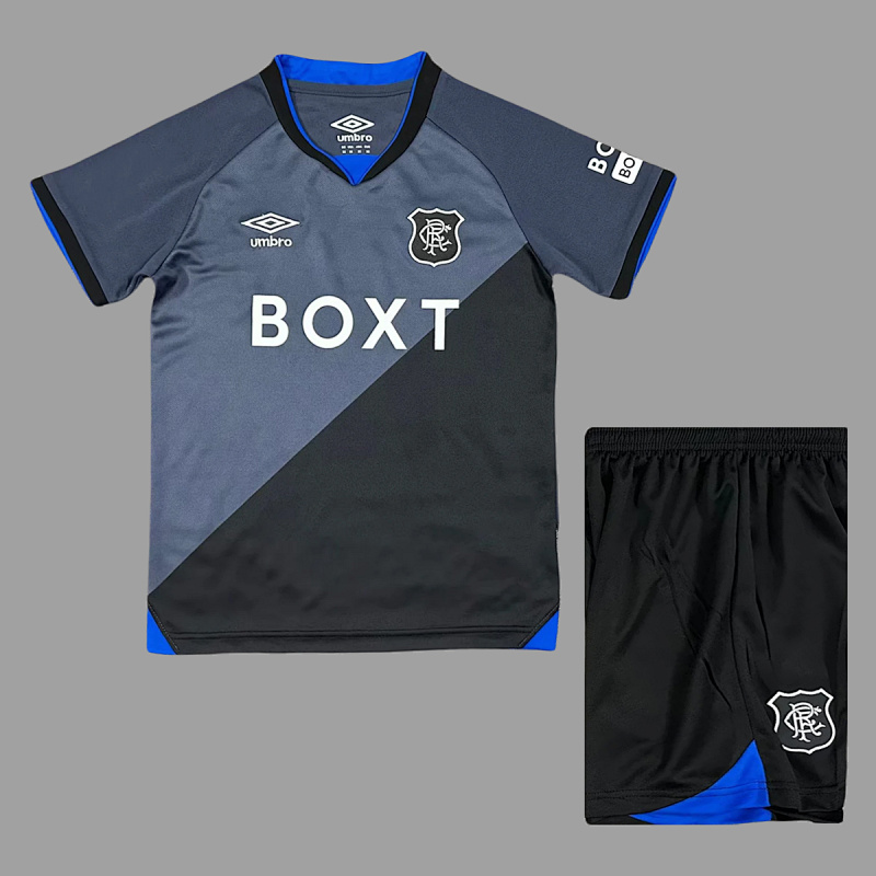 Rangers Soccer 25/26 Rangers Third Kids Size 16-28