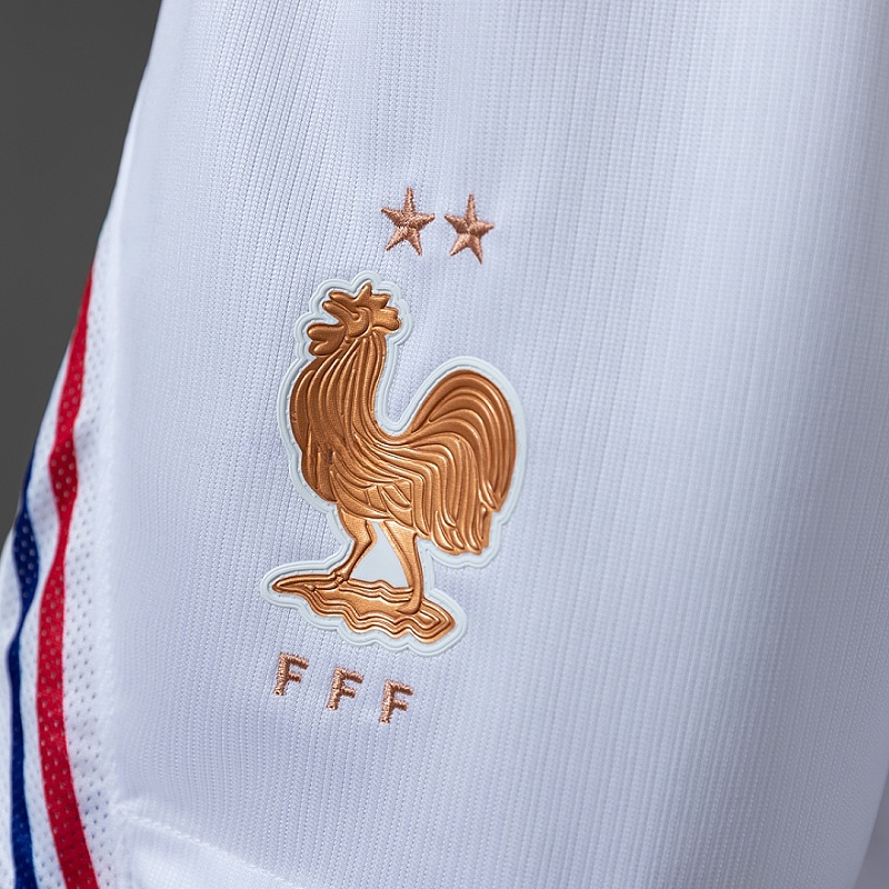Francia France Home Soccer Shorts 4