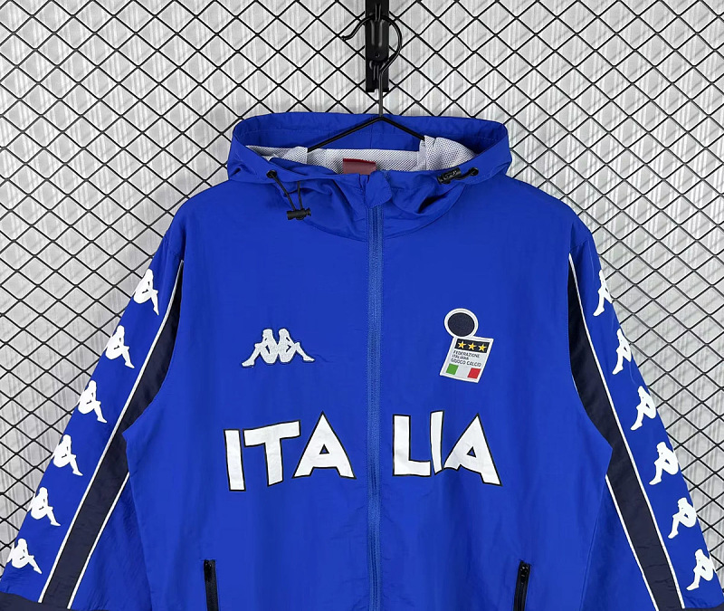 Italia Italy Blue Windbreaker 2