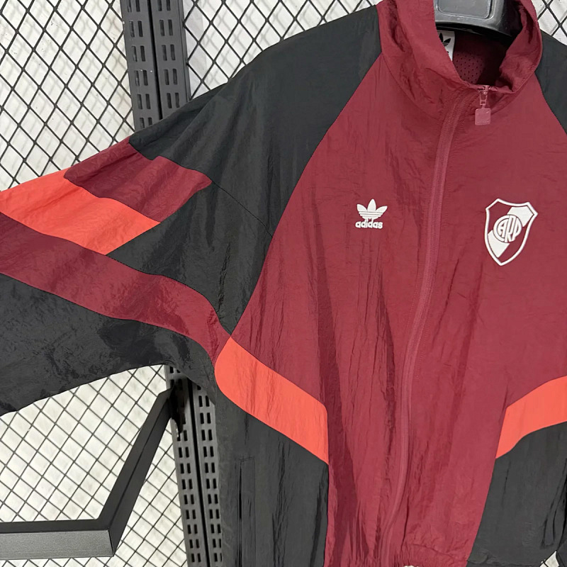River Plate River Plate Red Tracking Jacket 4