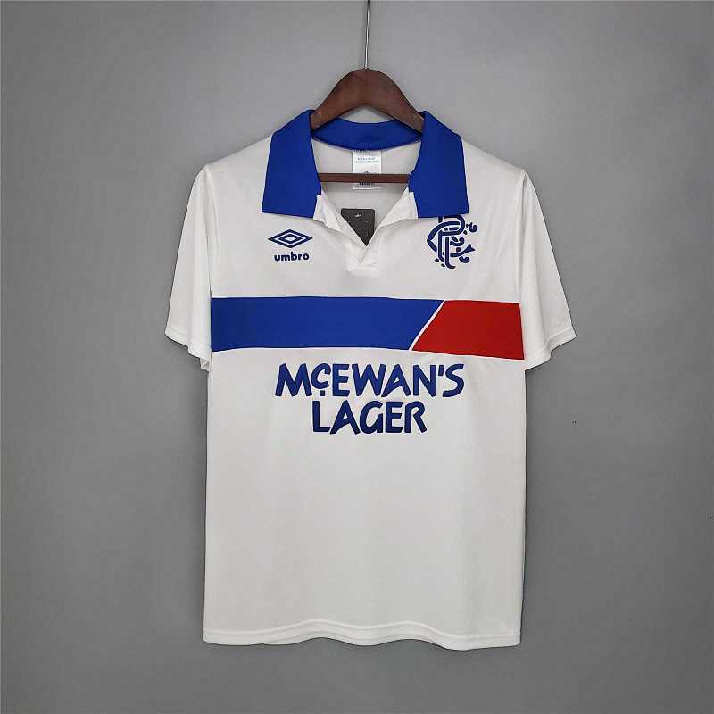 Rangers Soccer 84/87 Rangers Away Retro
