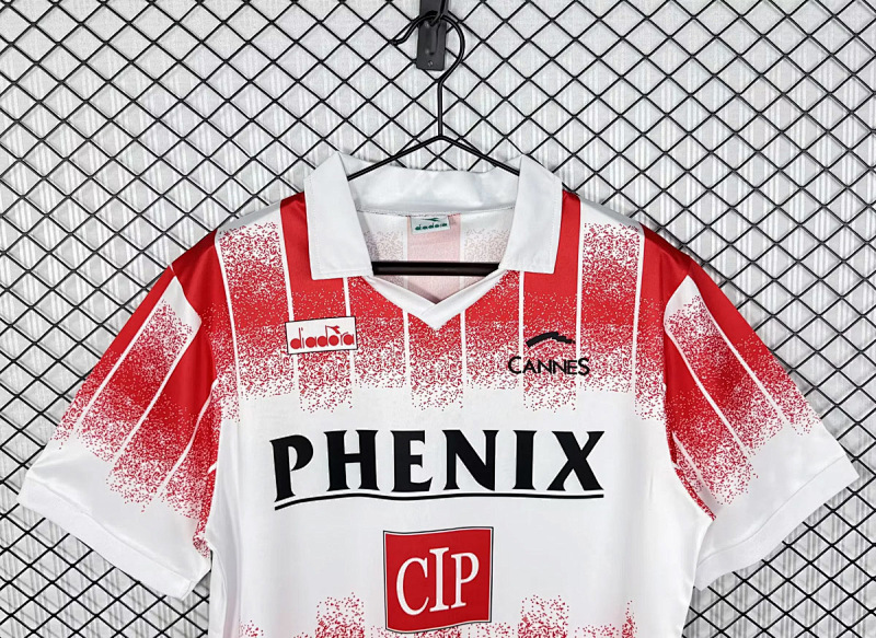 Cannes Soccer 91/92 Cannes Home Retro 2