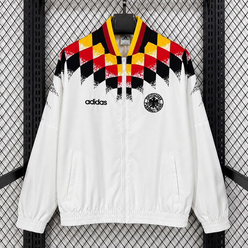 Germania Germany White Retro Track Jacket