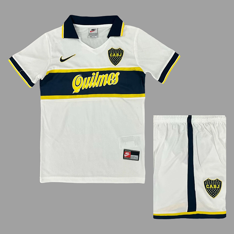 Boca Juniors 96/97 Boca Juniors Away Kids Retro Size 16-28