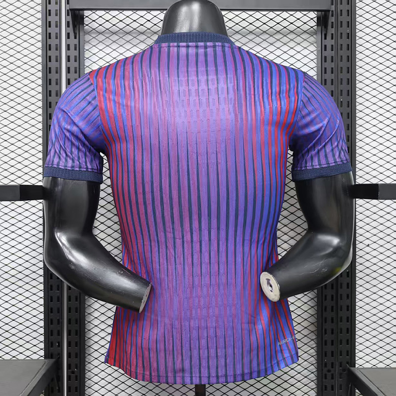 PSG 26/27 Paris Saint-Germain Pre-Match Away Player Purple 10