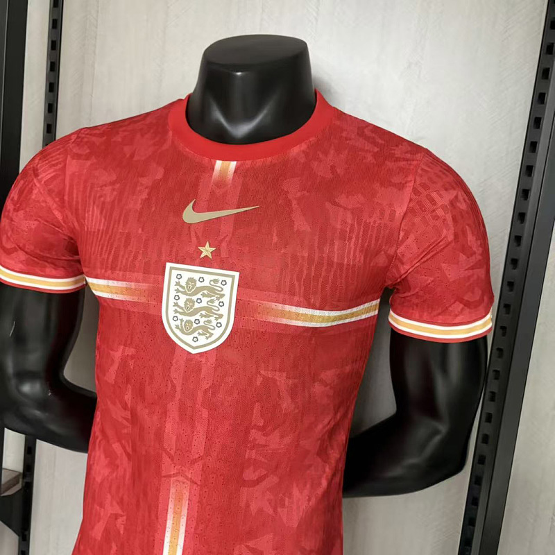 Inghilterra England Special Player Red Gold 4
