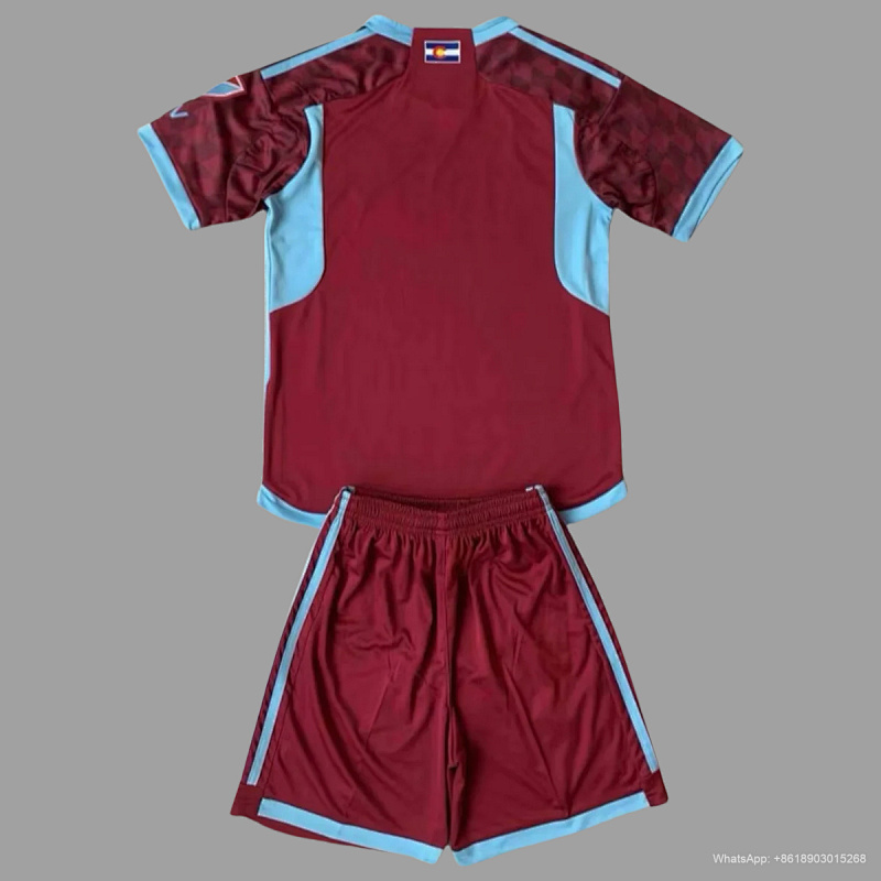 Colorado Rapids 24/25 Colorado Rapids home men Kids Size 16-2XL 2