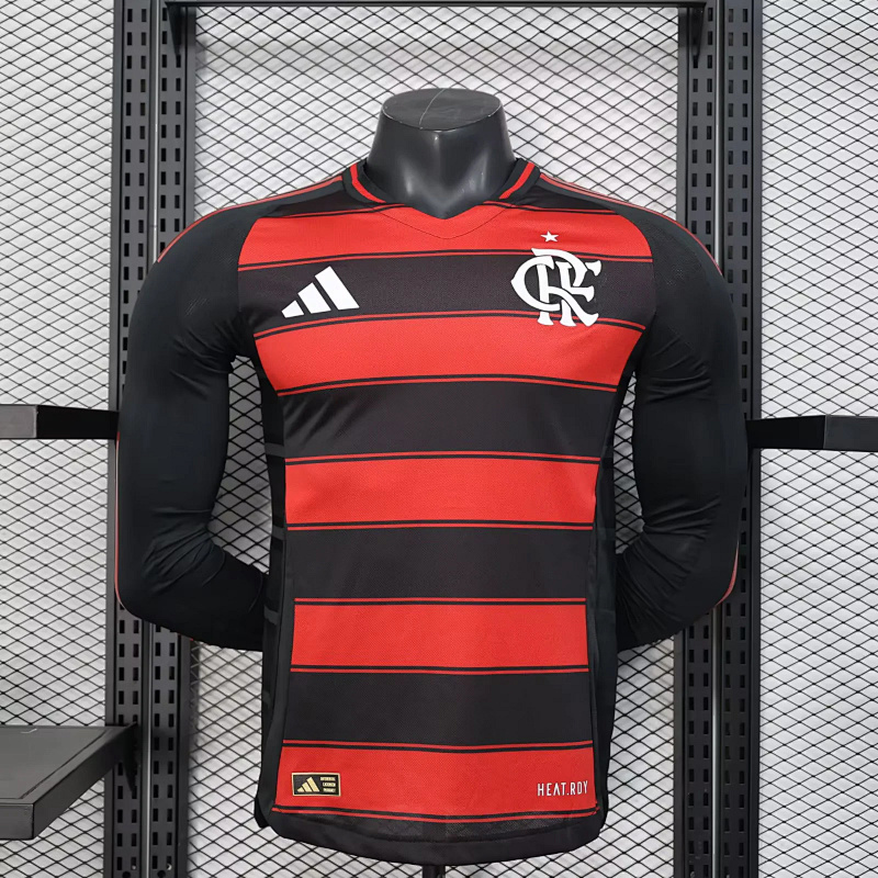 Flamengo Flamengo Home Long Sleeve Player 2