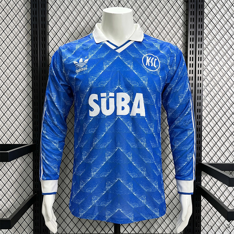 Karlsruher Long 89/90 Karlsruher Away Long Sleeve Retro