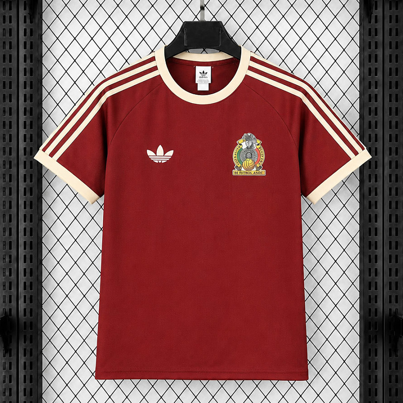 Messico Mexico 3-Stripes Adicolor Red T-Shirt