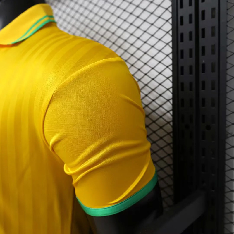Brasile Brazil Player Varsity Maize Yellow Polo 4