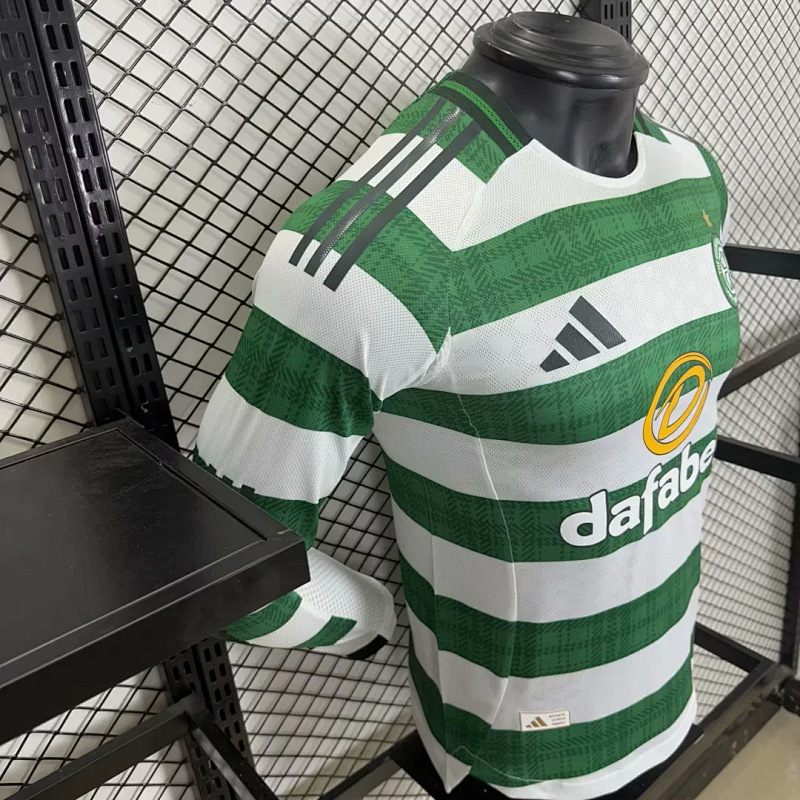 Celtic Long 25/26 Celtic Home Long Sleeve Player 6