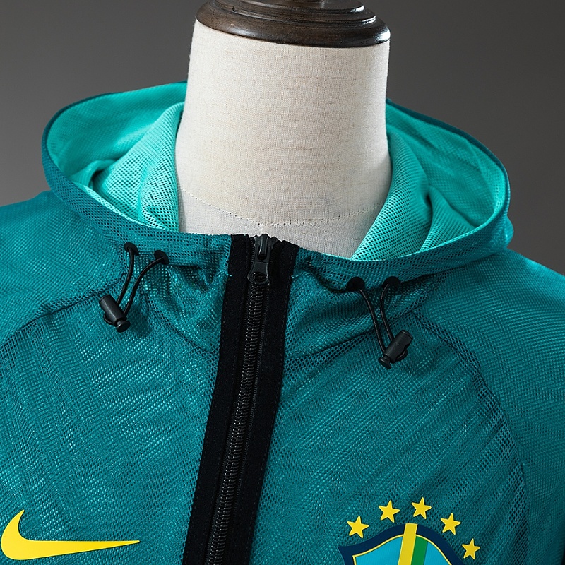 Brasile Brazil Green Anthem Jacket 2