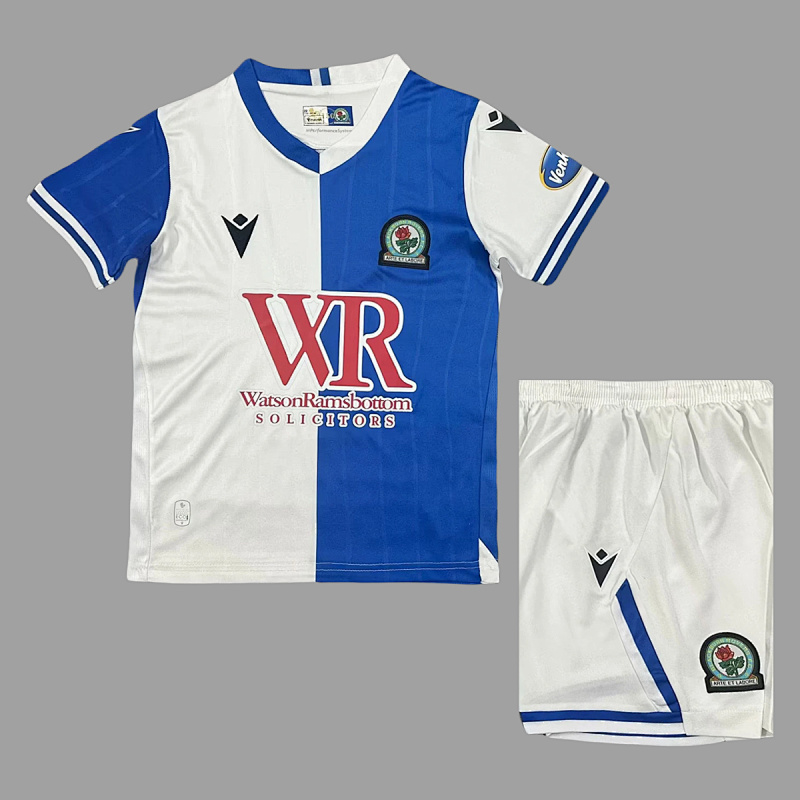 Blackburn Rovers 25/26 Blackburn Rovers Home Kids Size 16-28