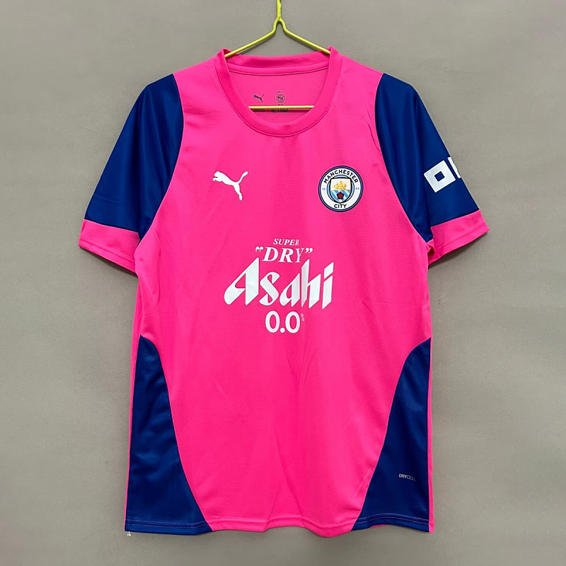 Manchester City 25/26 Manchester City Pink Blue Training